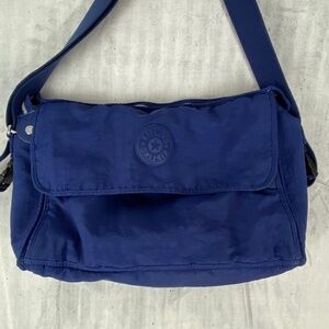 Kipling Blue Padded Supernanny Diaper Bag - 16X11